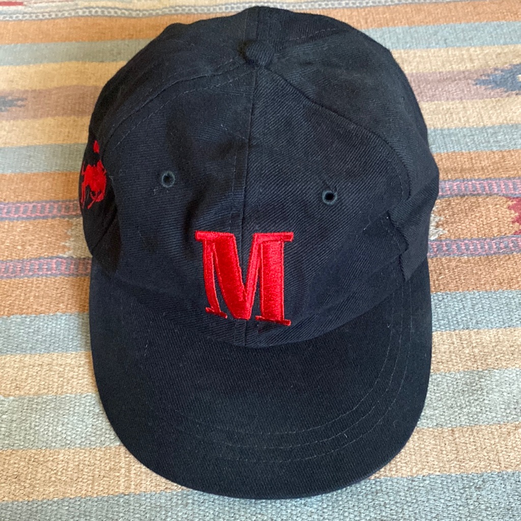 Vintage Marlboro Promotional Black Ball Cap